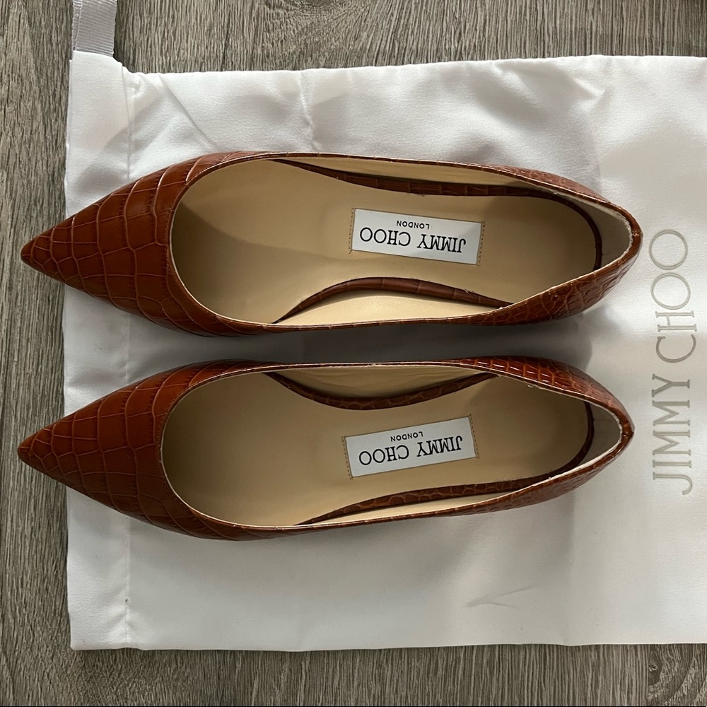 Jimmy Choo size 35 flats